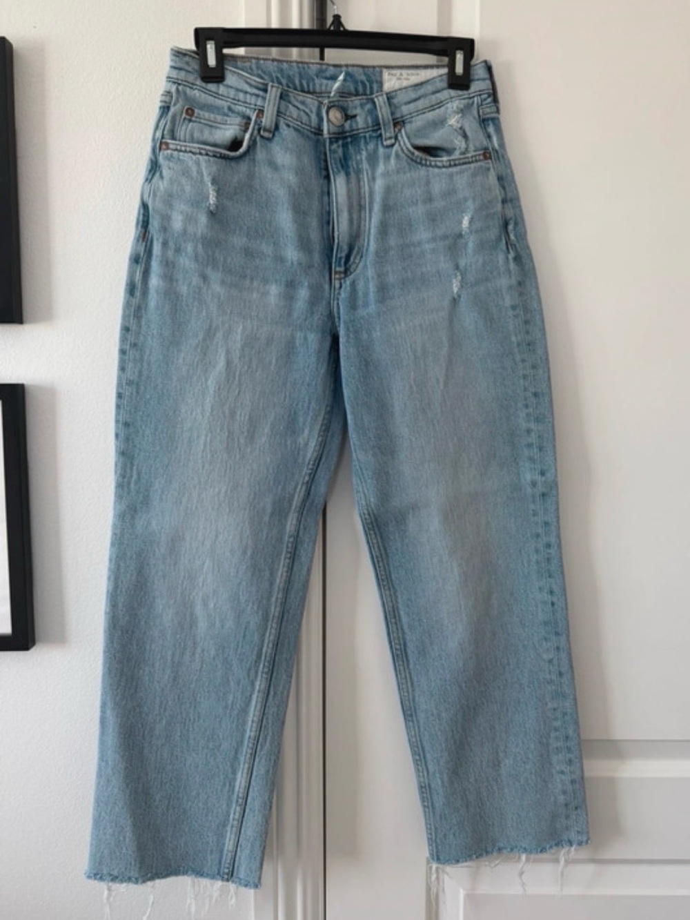 Rag & Bone Denim Ankle Straight